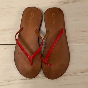 Clark’s Flip Flops